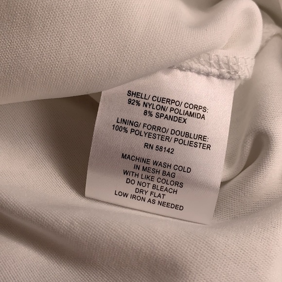 LONDON TIMES PETITE white lace dress - Picture 8 of 8